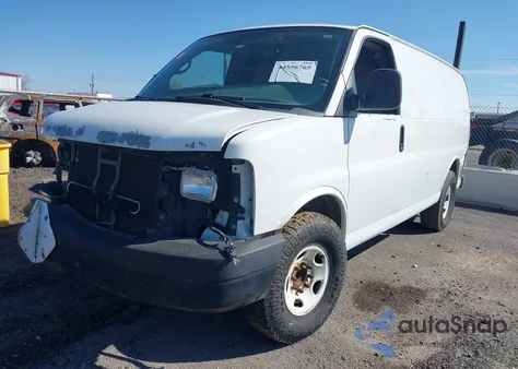 2012 GMC Savana 2500 Work Van from USA, damaged, VIN 1GTW7FCA4C1191885